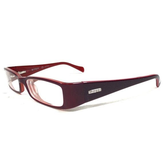 Vogue Accessories - Vogue VO2382 1238 Eyeglasses Frames Red Rectangular Full Rim 51-15-130